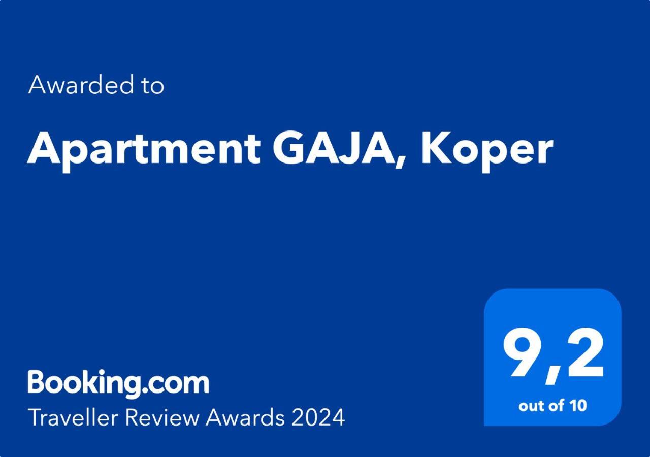 Apartment Gaja, كوبر المظهر الخارجي الصورة